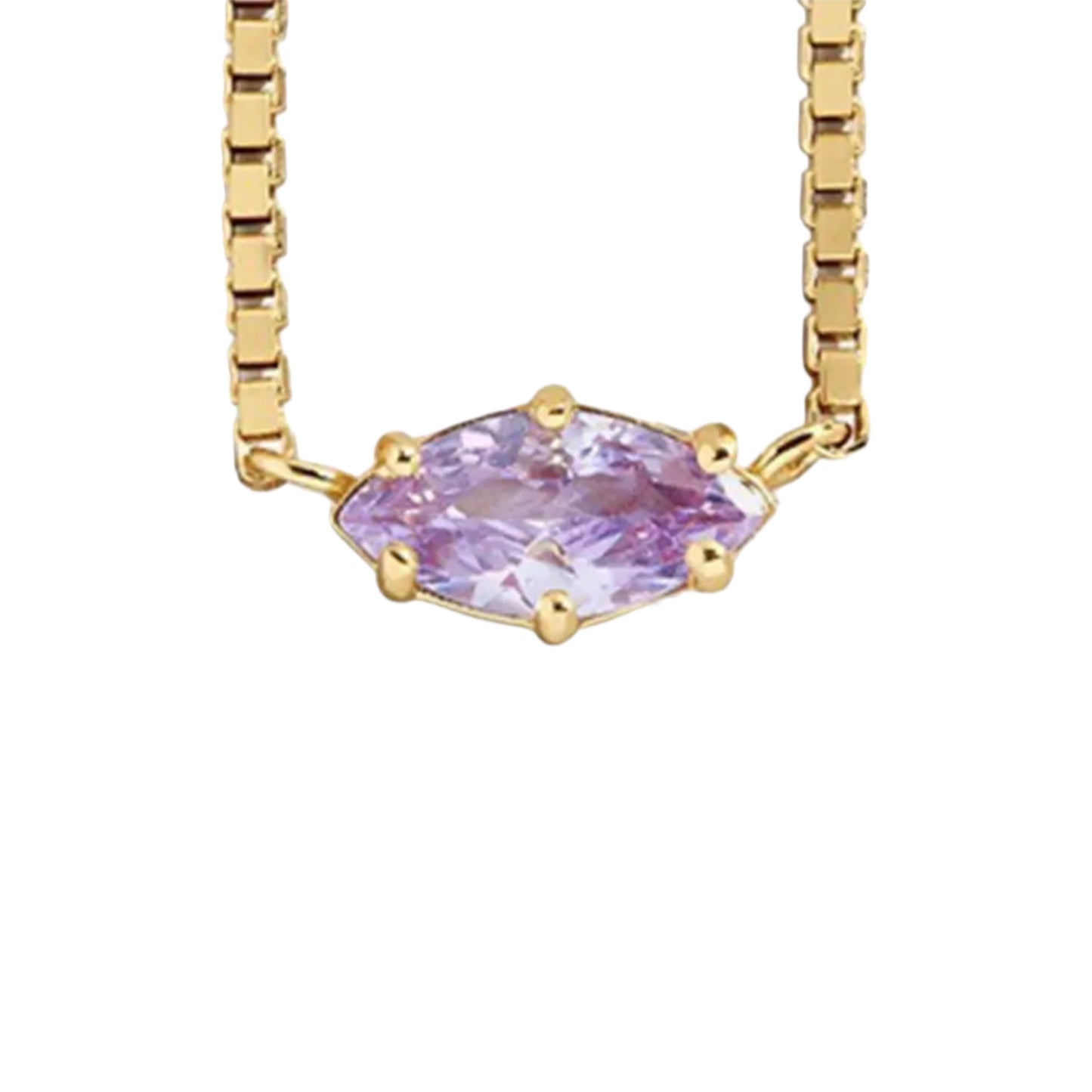 Purple pietrina necklace