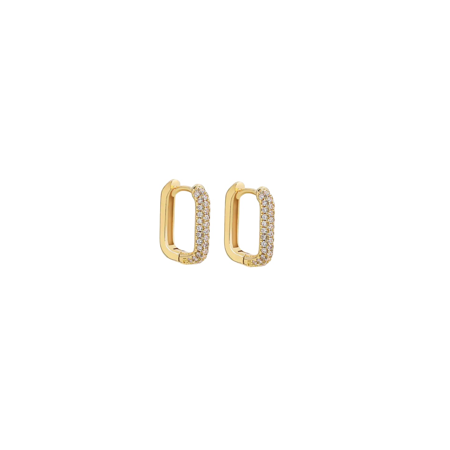 Mini rectangle hoops