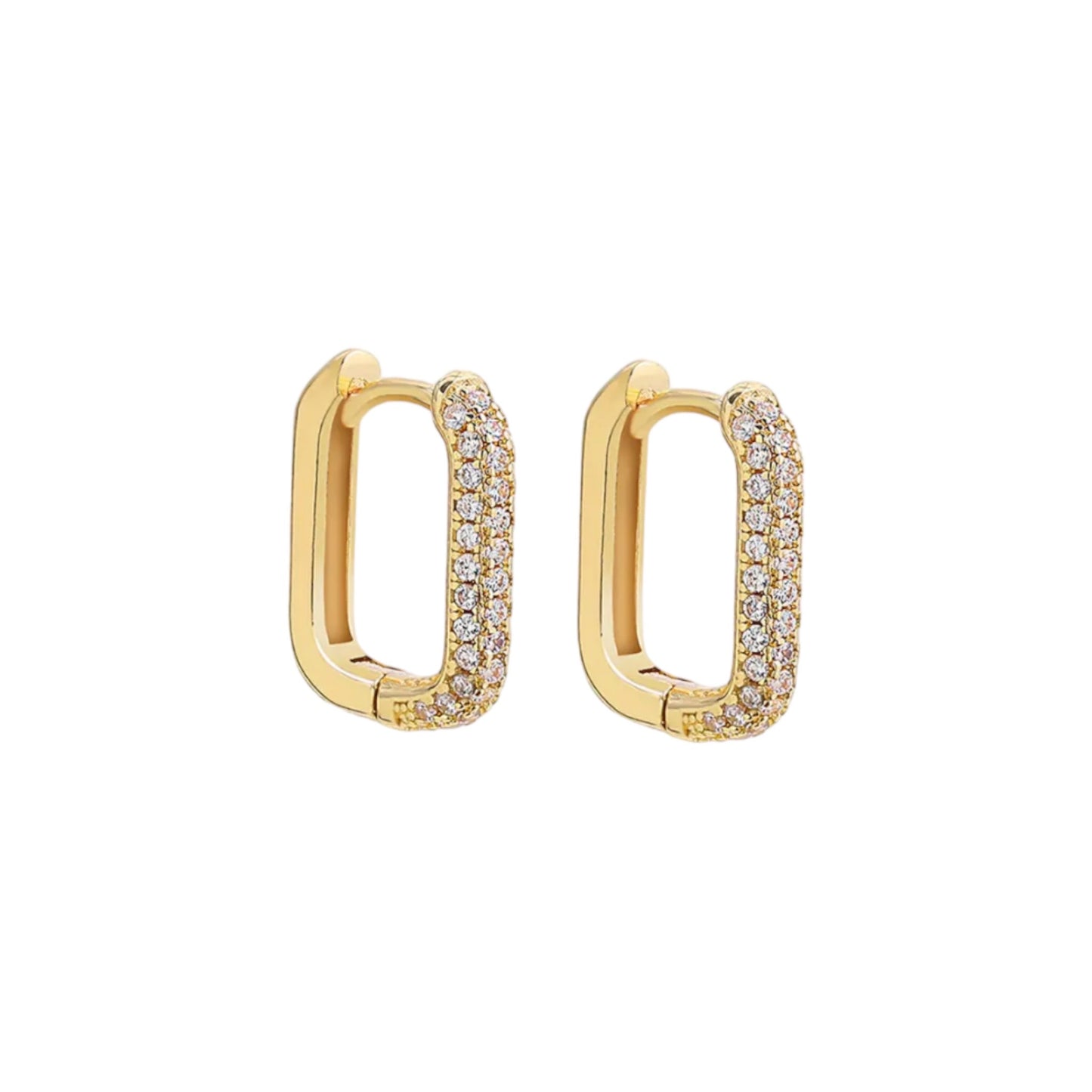 Medium rectangle hoops