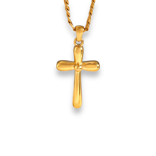 Chunky cross necklace