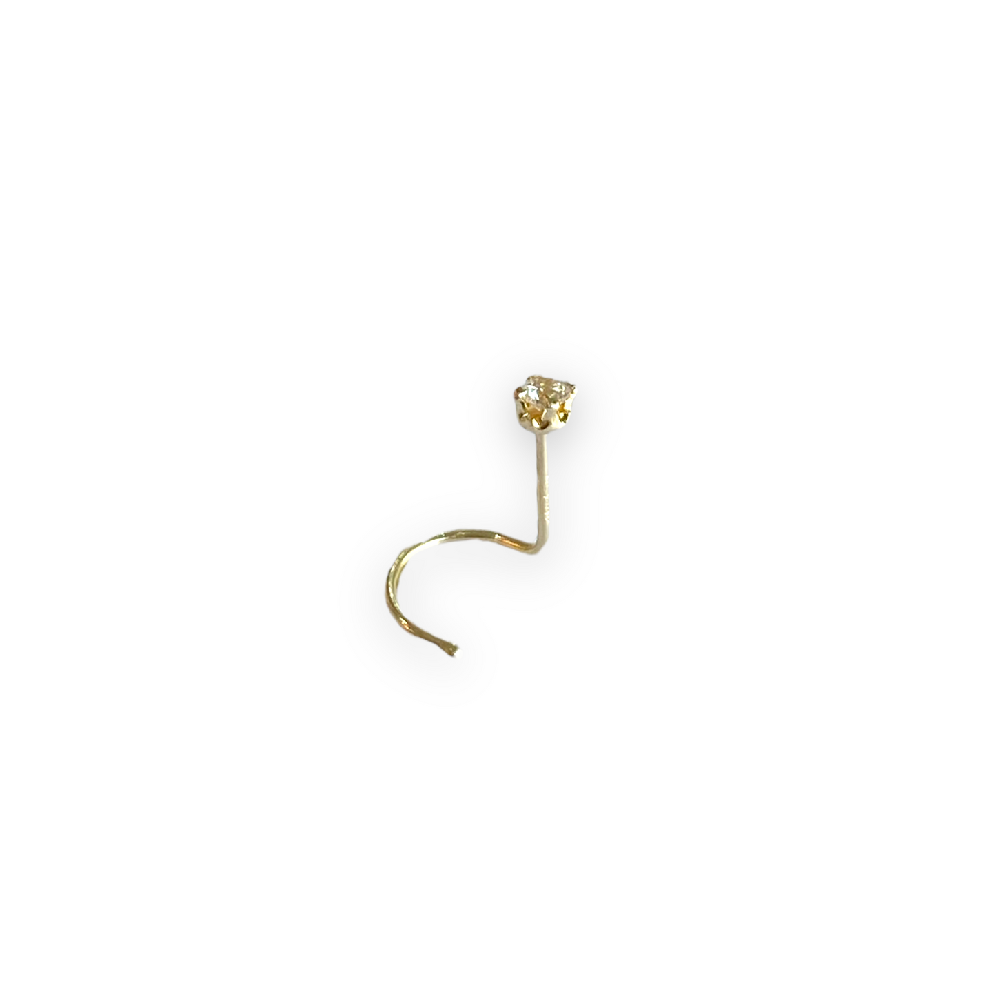 Piercing nariz oro 10k